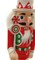 Christmas Nutcracker. Wizardi Classic Wooden Festive Decoration F07M14-31-N01702B